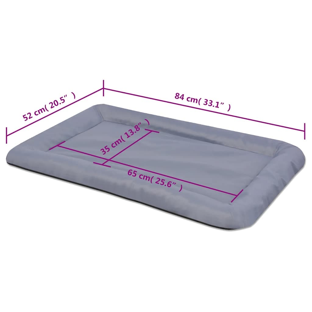Materasso per Cani Taglia XL Grigio — miniatura 3 di 3