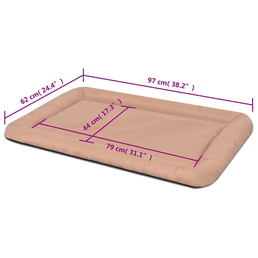 Materasso per Cani Taglia XXL Beige — miniatura 3 di 3