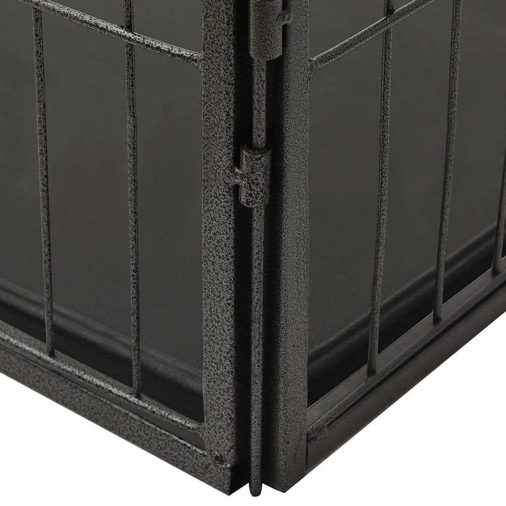 Box per Cuccioli in Acciaio 91,5x59x61 cm — miniatura 3 di 7