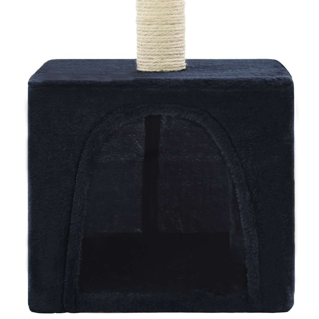 Albero per Gatti con Tiragraffi in Sisal 55 cm Blu Scuro — miniatura 5 di 6