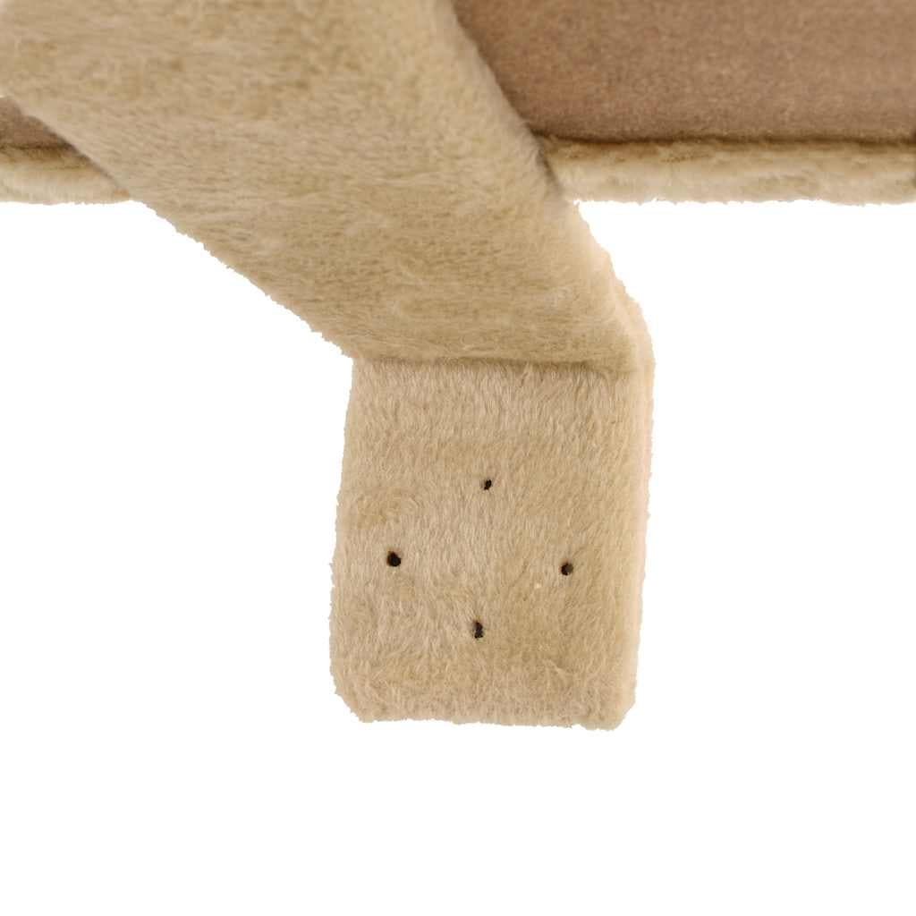 Albero per Gatti con Tiragraffi in Sisal da Parete 194 cm Beige — miniatura 8 di 8