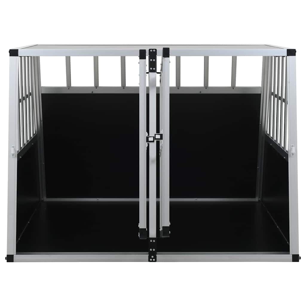 Trasportino per Cani con Doppia Porta 94x88x69 cm — foto 5 di 9