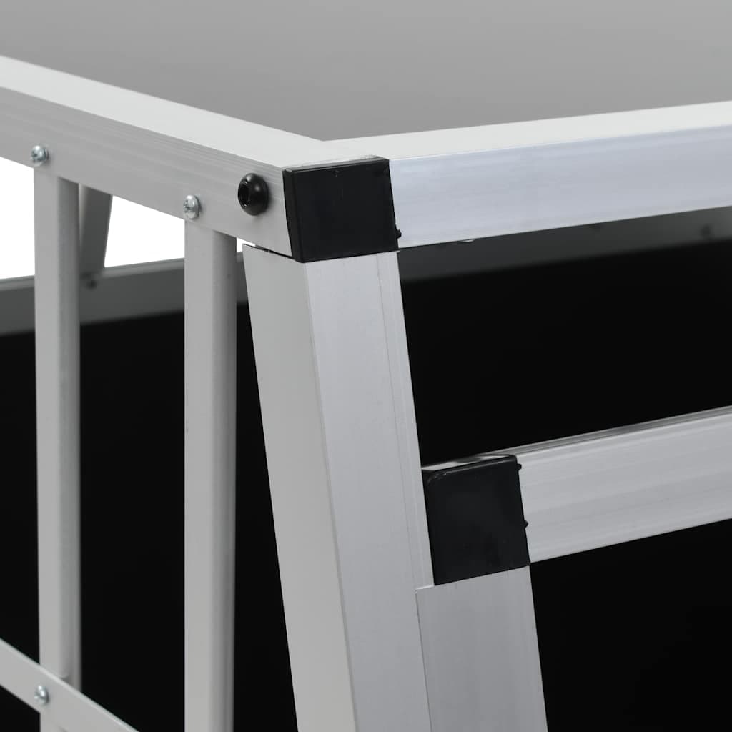Trasportino per Cani con Doppia Porta 94x88x69 cm — foto 6 di 9
