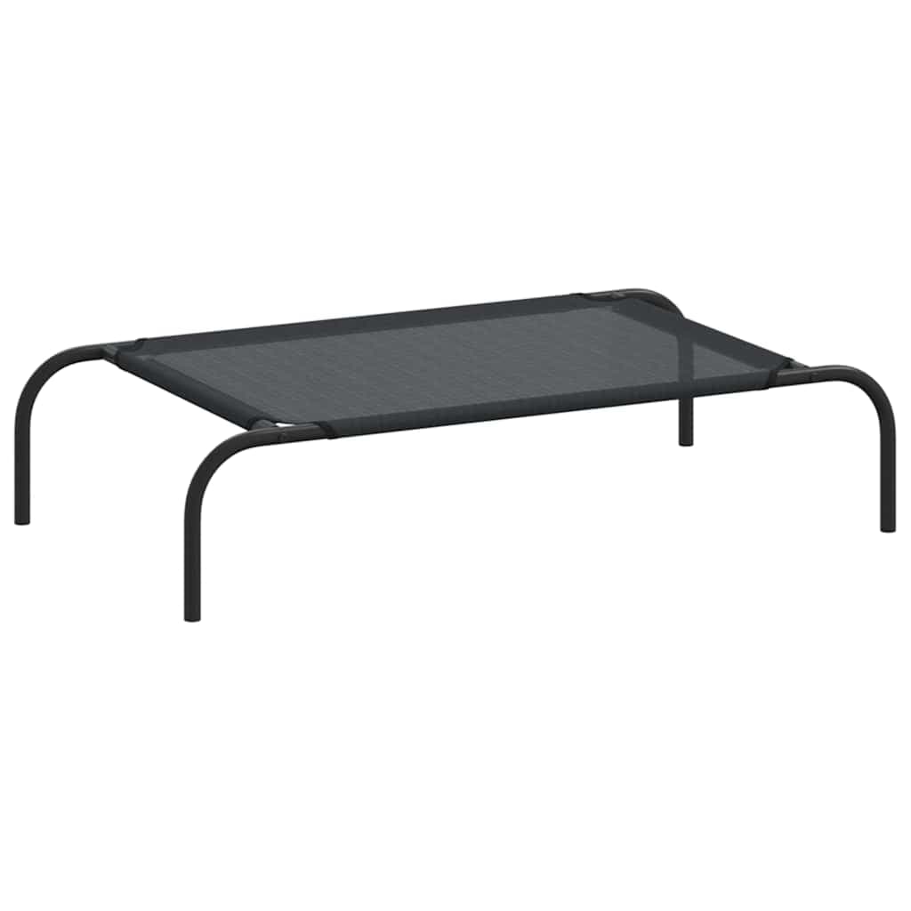 Cuccia per Cani Rialzata Nera S in Textilene — miniatura 2 di 8