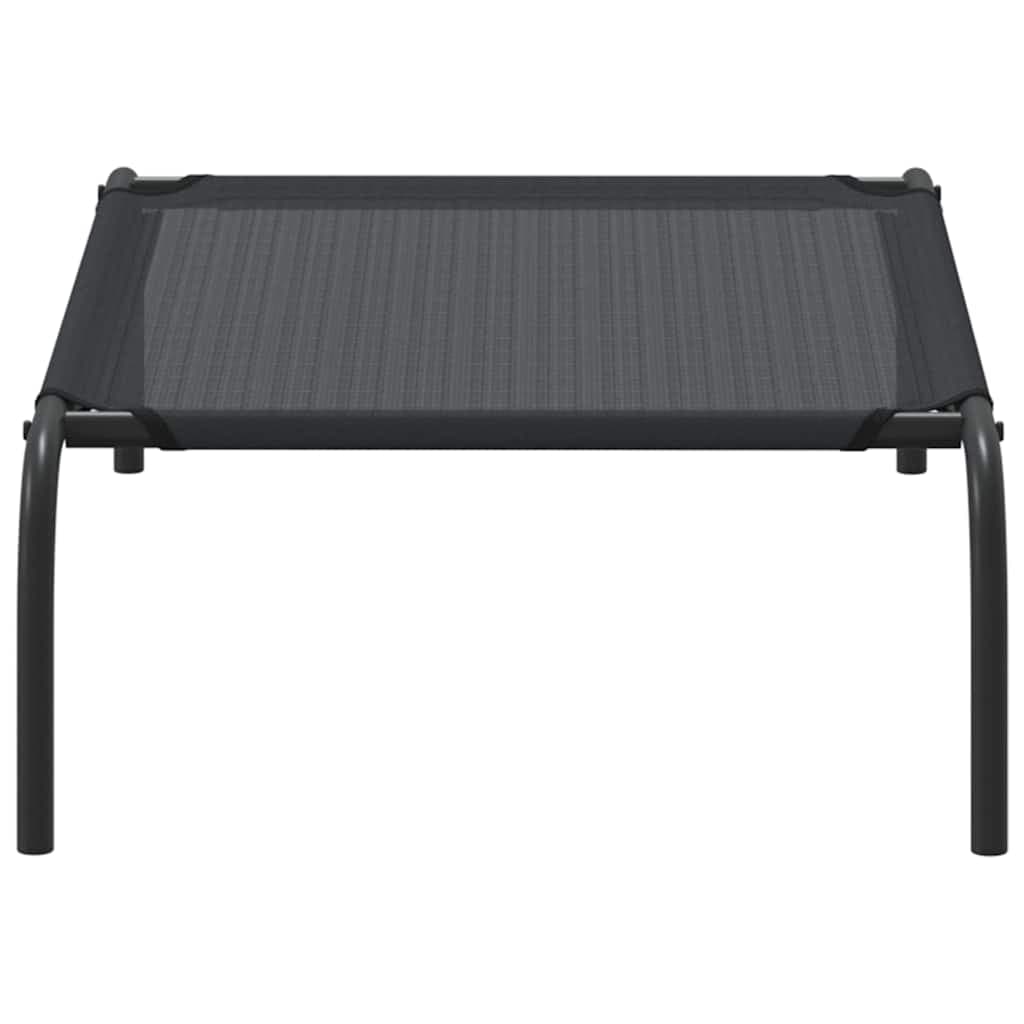 Cuccia per Cani Rialzata Nera S in Textilene — miniatura 4 di 8