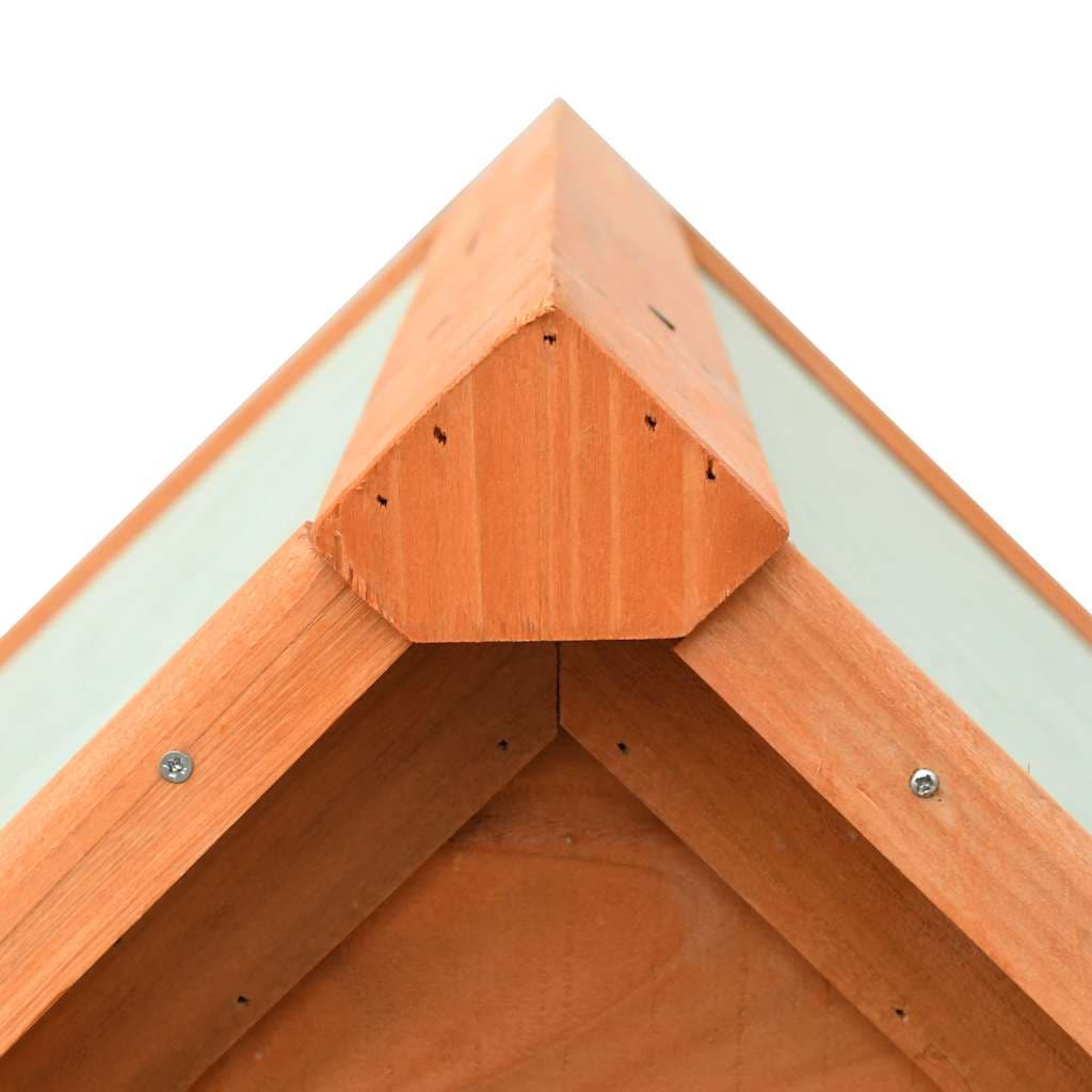 Cuccia per Cani in Legno Massello di Pino e Abete 72x85x82 cm — miniatura 3 di 6