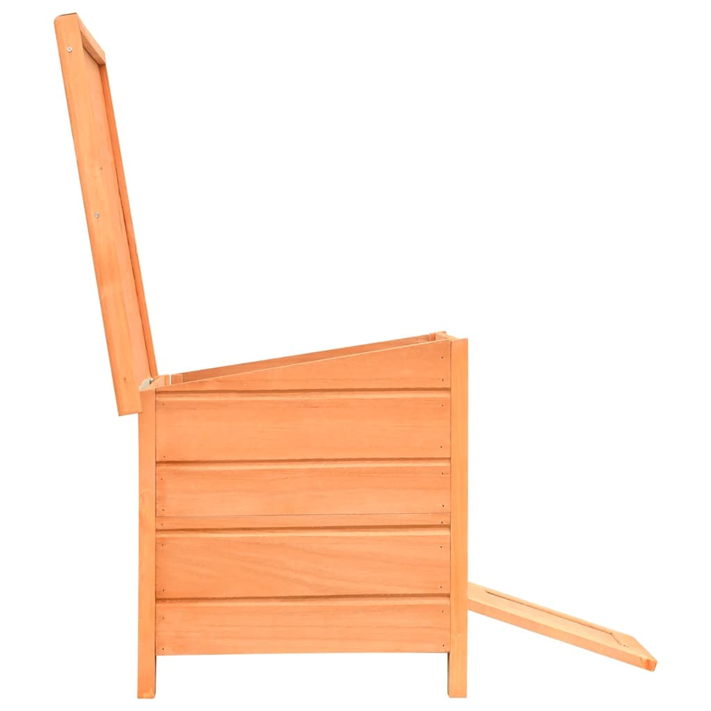 Cuccia per Gatti in Legno di Pino e Abete 50x46x43,5 cm — miniatura 5 di 11
