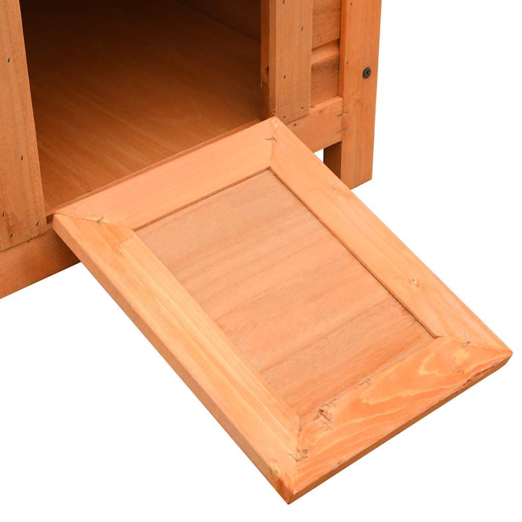 Cuccia per Gatti in Legno di Pino e Abete 50x46x43,5 cm — miniatura 8 di 11