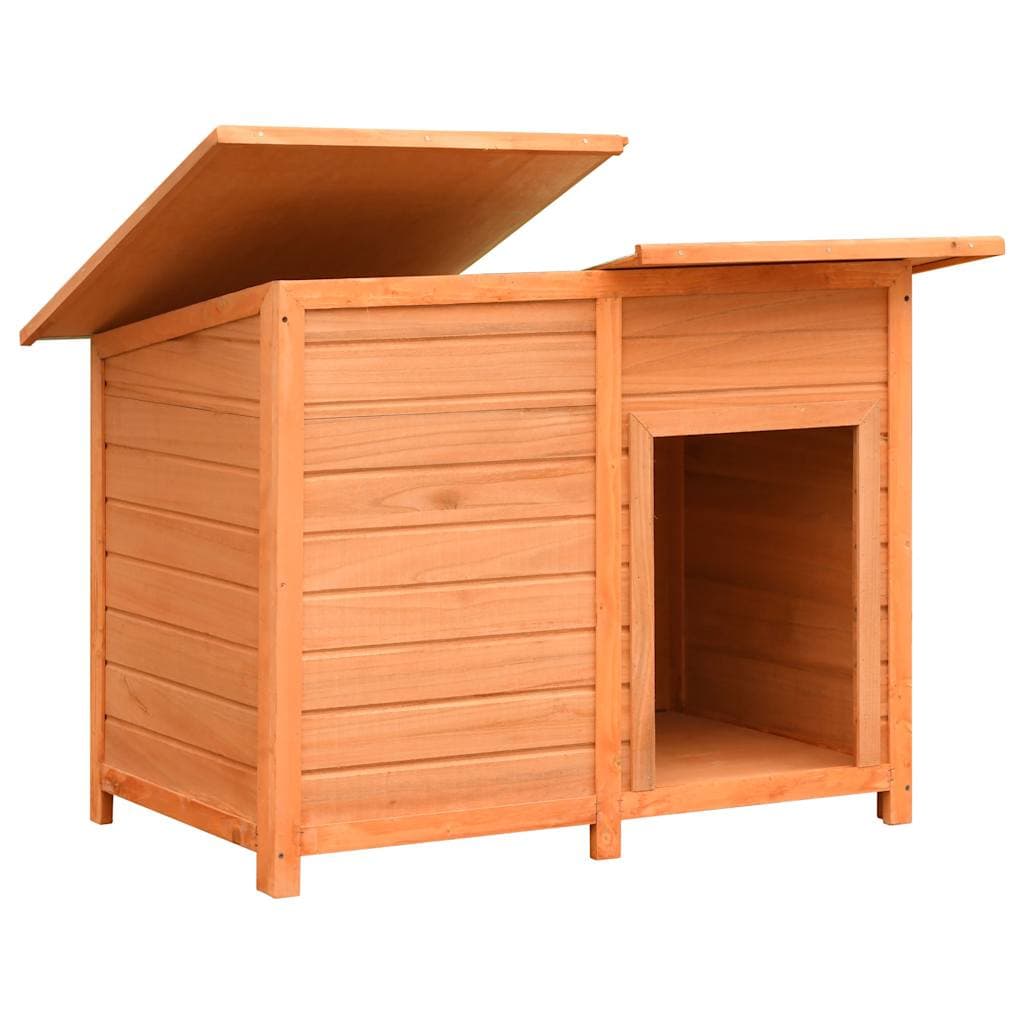 Cuccia per Cani in Legno di Pino e Abete 120x77x86 cm — foto 2 di 10