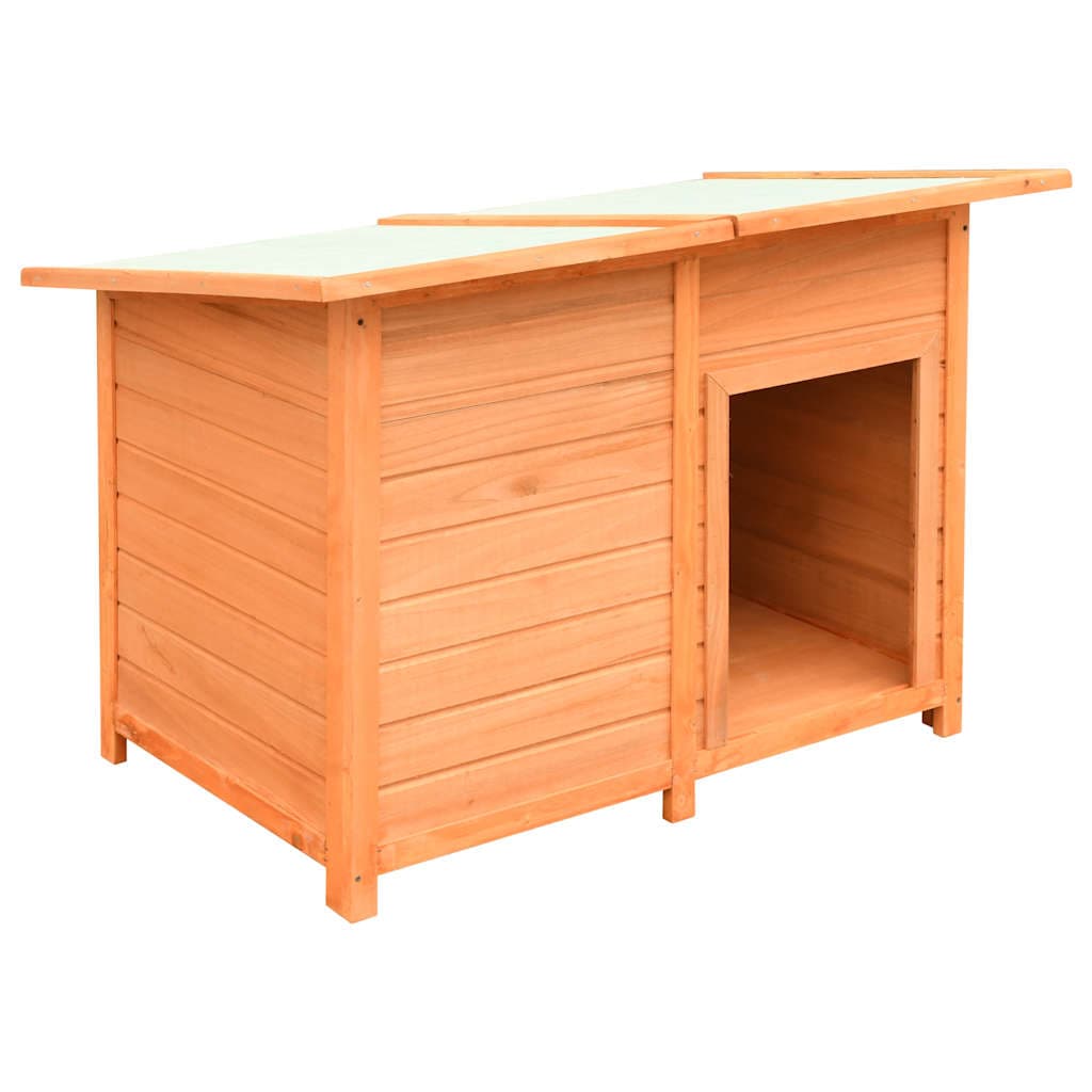 Cuccia per Cani in Legno di Pino e Abete 120x77x86 cm — foto 3 di 10