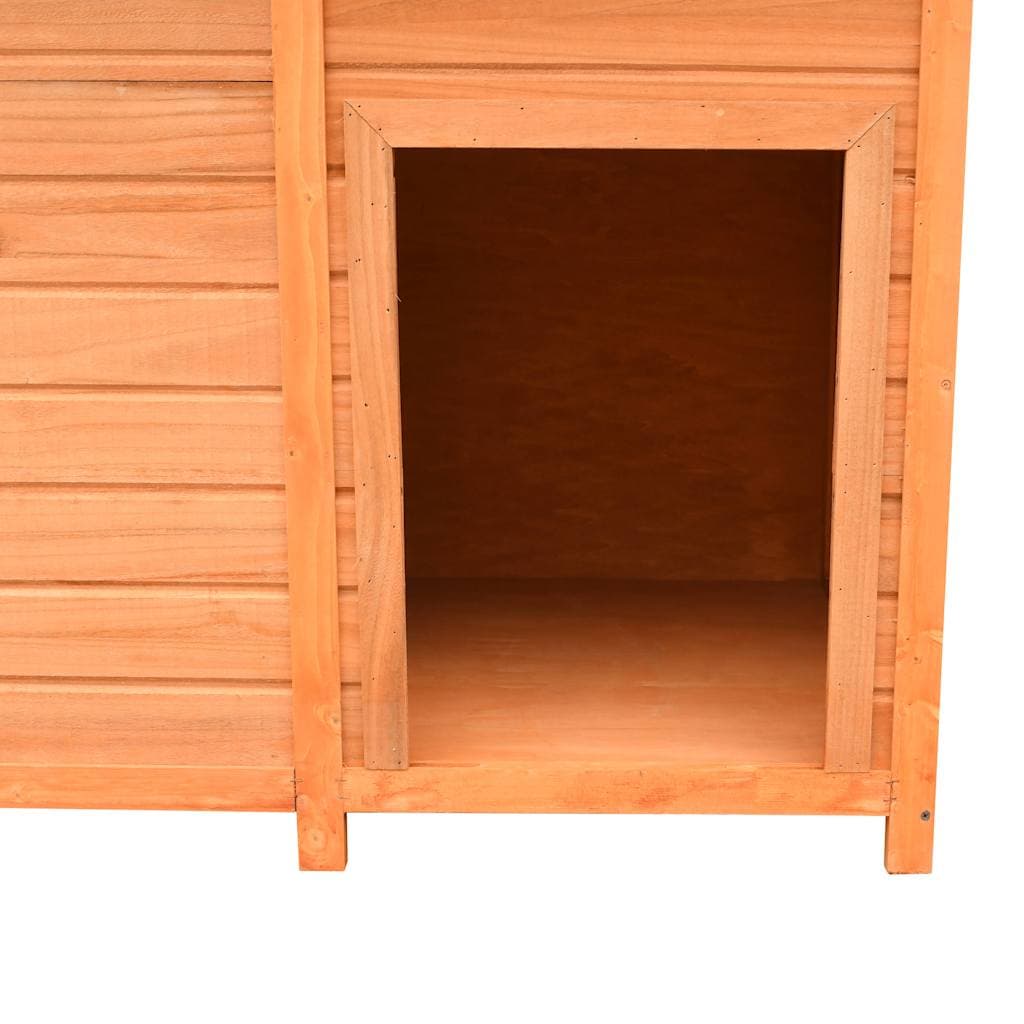 Cuccia per Cani in Legno di Pino e Abete 120x77x86 cm — foto 4 di 10
