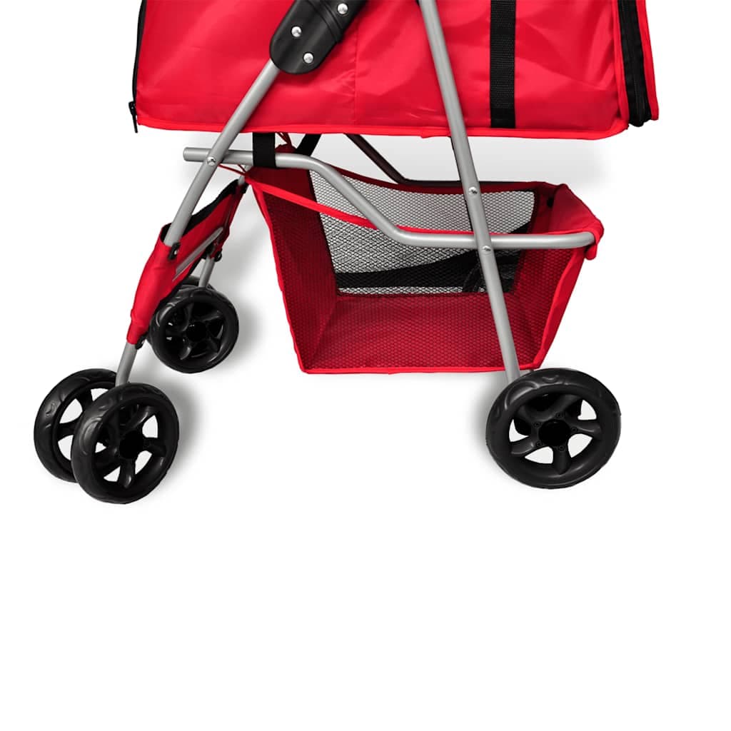 Passeggino per Cani Rosso — miniatura 5 di 5