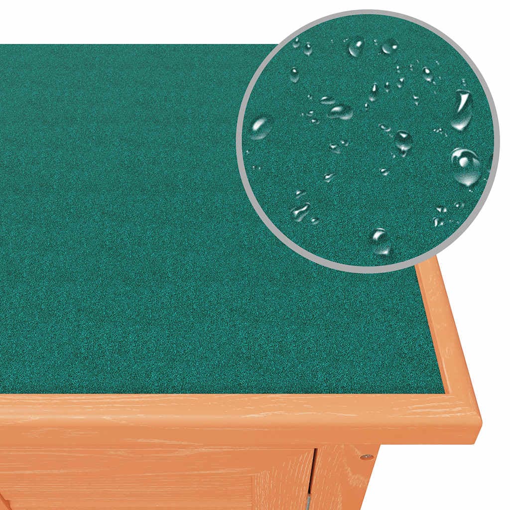 Conigliera all'Aperto Gabbia Piccoli Animali 4 Porte Legno — miniatura 6 di 9