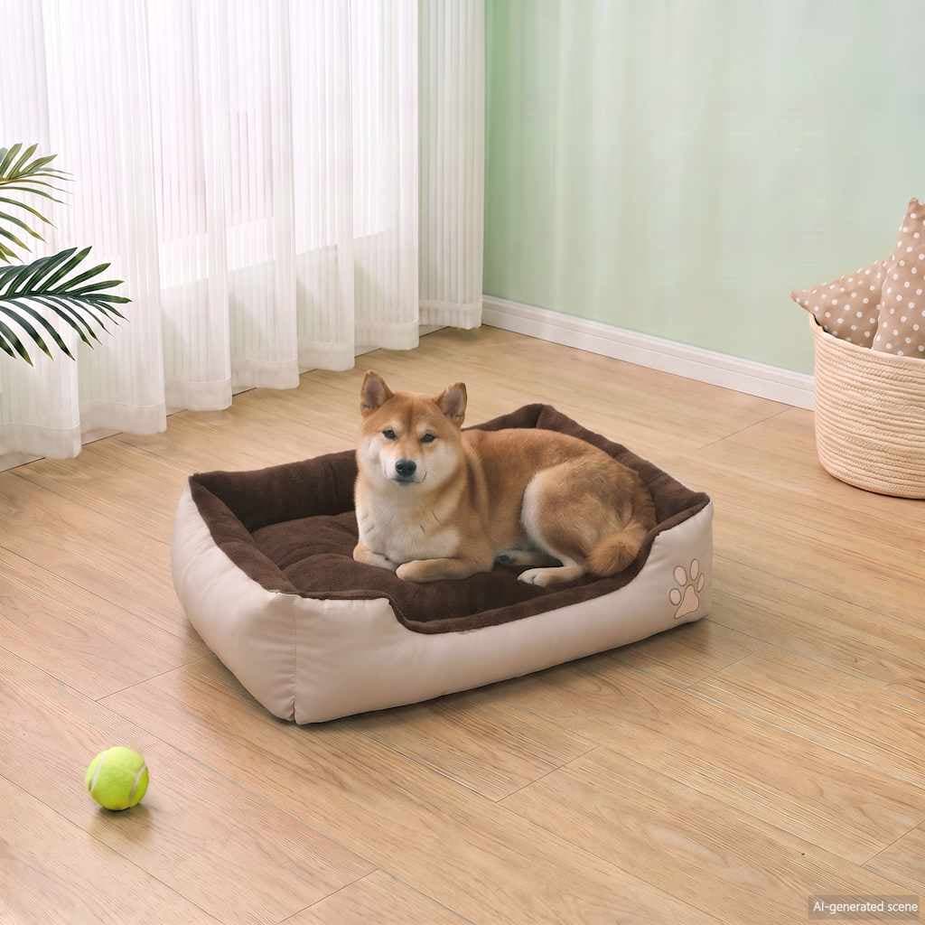 Letto Caldo per Cani con Cuscino Imbottito L — miniatura 1 di 7