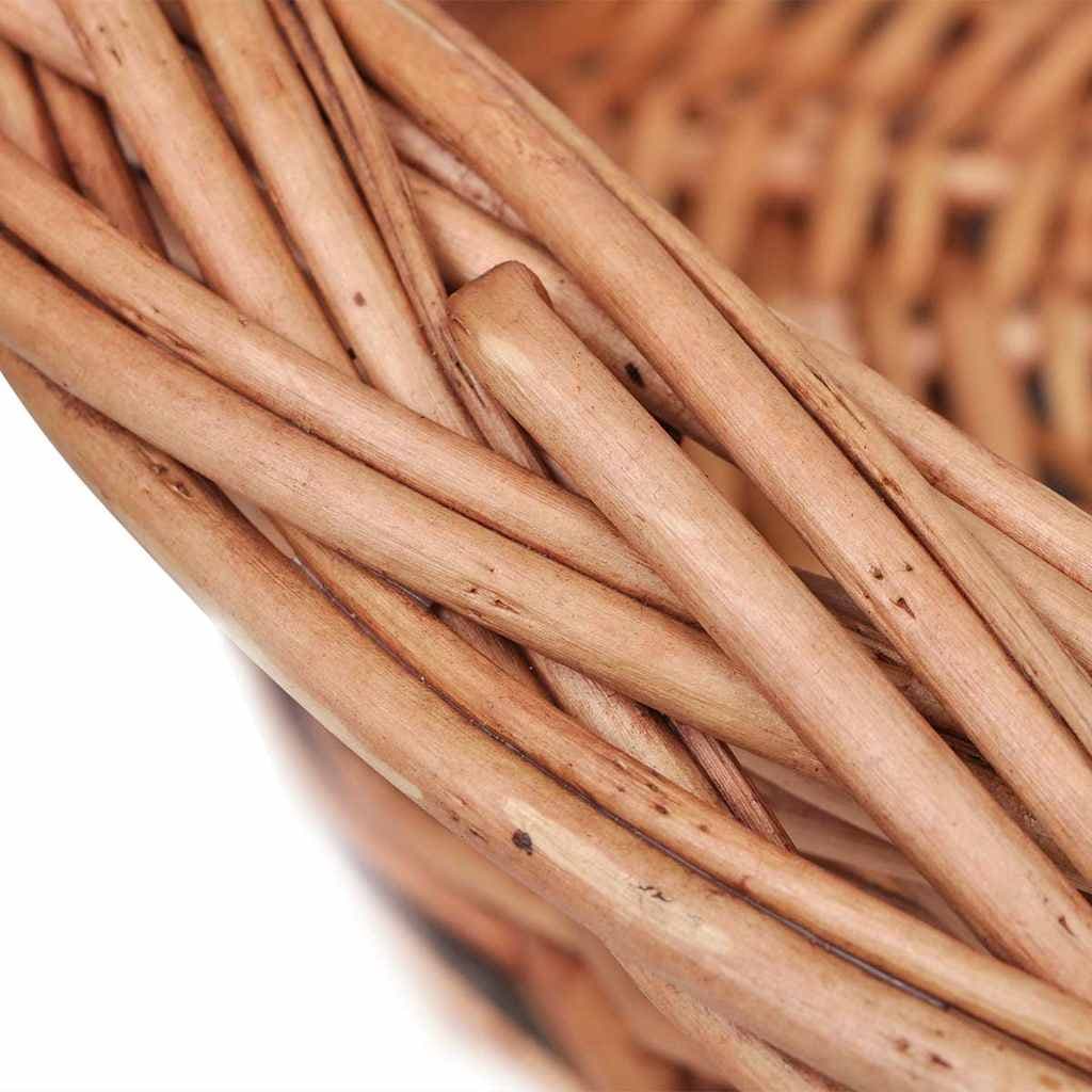 Cesto per Cani/Lettino in Vimini Naturale 90 cm — miniatura 3 di 4