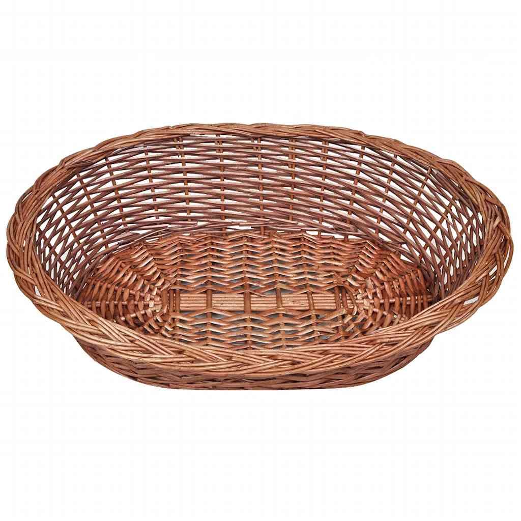 Cesto/Cuccia per Cani in Vimini Naturale 69 cm — foto 2 di 4