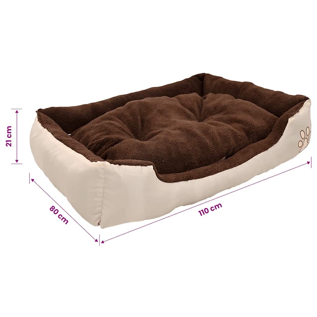 Letto per cani Beige e Marrone XXL — miniatura 7 di 7
