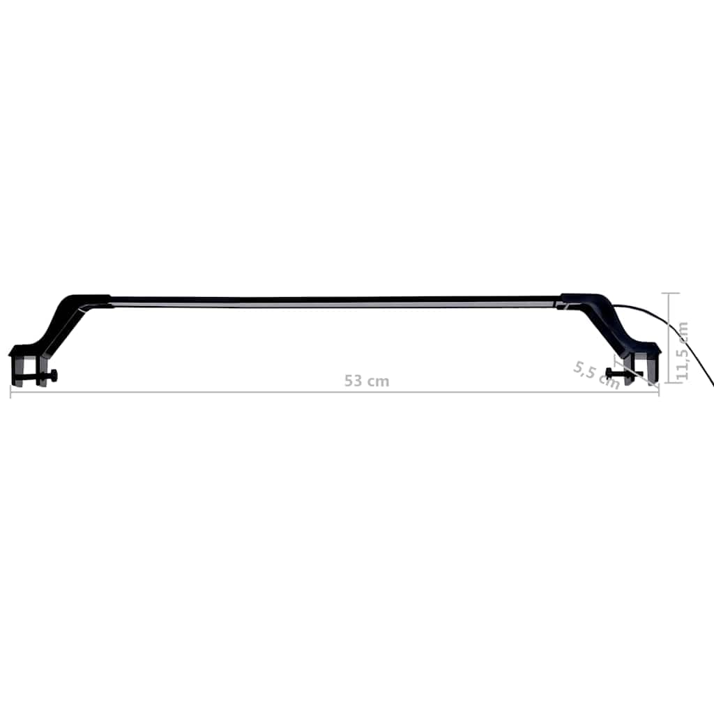 Luce a LED per Acquario con Morsetti 55-70 cm Blu e Bianco — miniatura 8 di 8