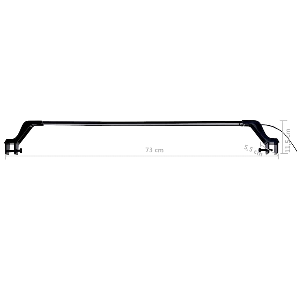 Luce a LED per Acquario con Morsetti 75-90 cm Blu e Bianco — miniatura 8 di 8