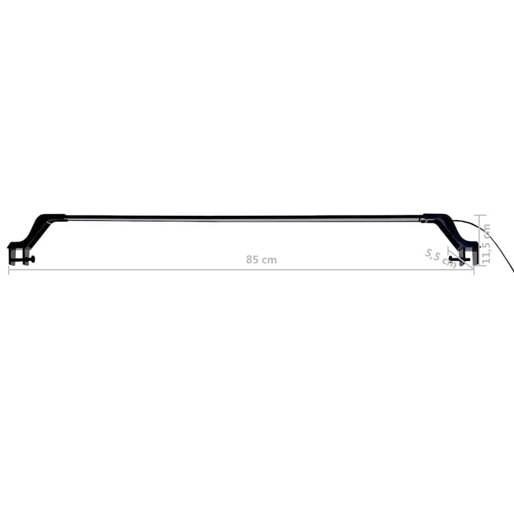 Luce a LED per Acquario con Morsetti 90-105 cm Blu e Bianco — miniatura 8 di 8