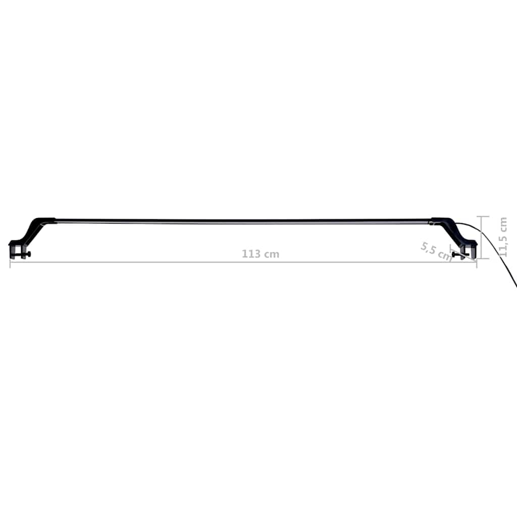 Luce a LED per Acquario con Morsetti 115-130 cm Blu e Bianco — miniatura 8 di 8