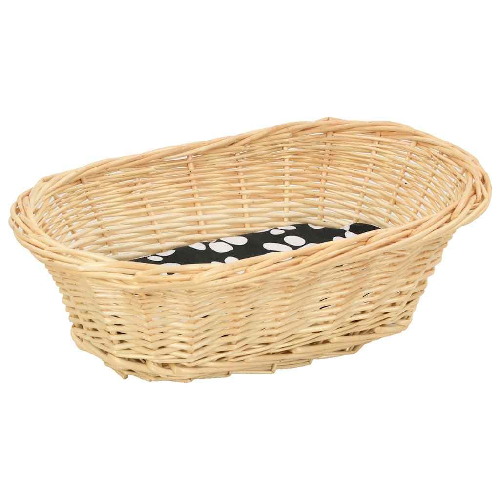 Set Ceste per Gatti con Cuscini 3 pz 47x34x60 cm Salice Naturale — miniatura 9 di 10