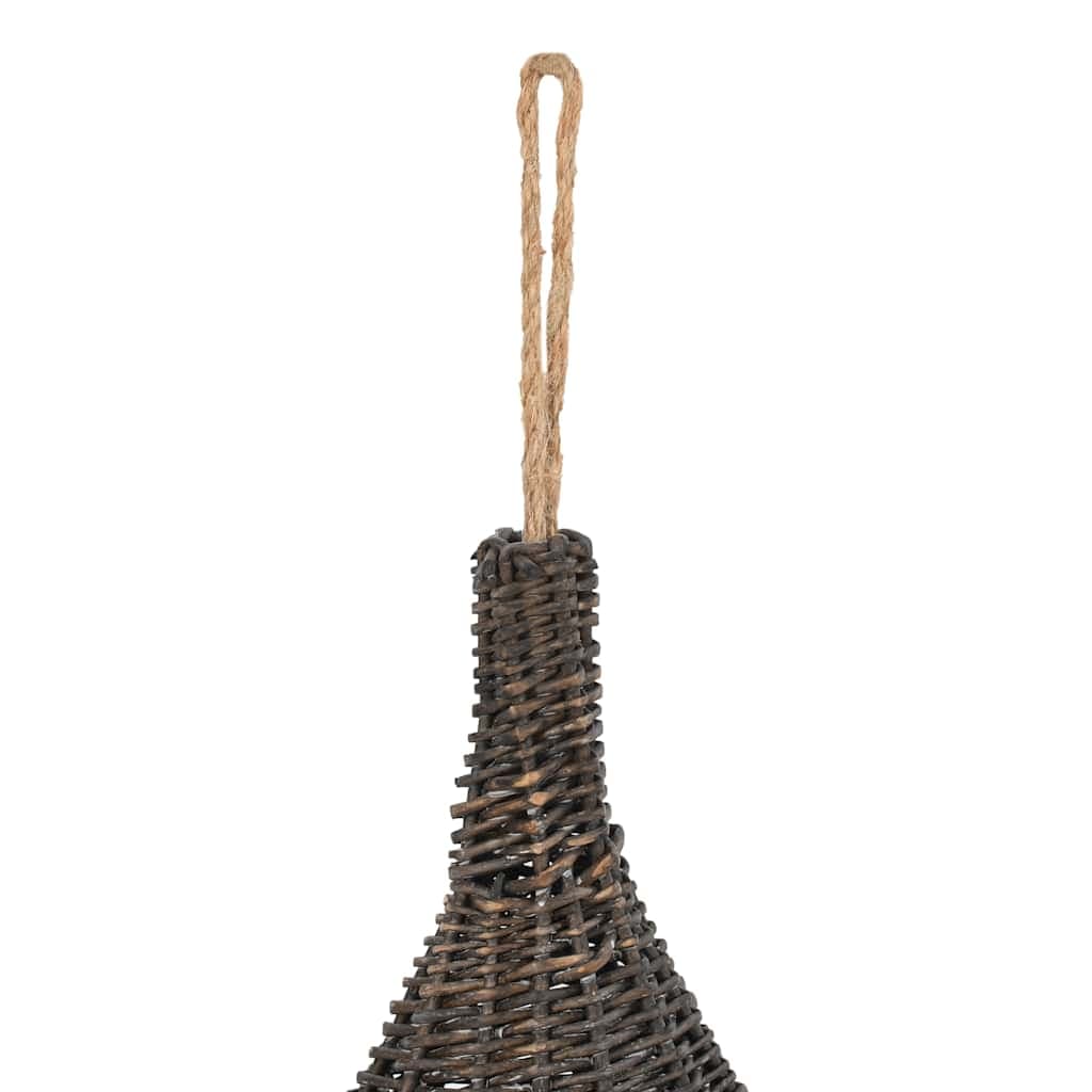 Cesta per Gatti Cuscino Grigio 40x60cm Teepee Salice Naturale — miniatura 5 di 7