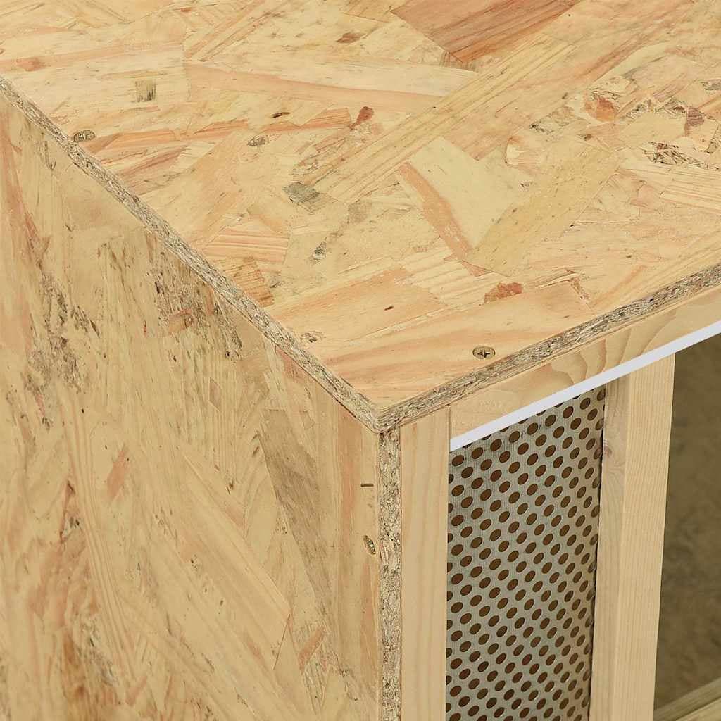 Terrario in Legno Multistrato 80x40x40 cm — miniatura 3 di 4