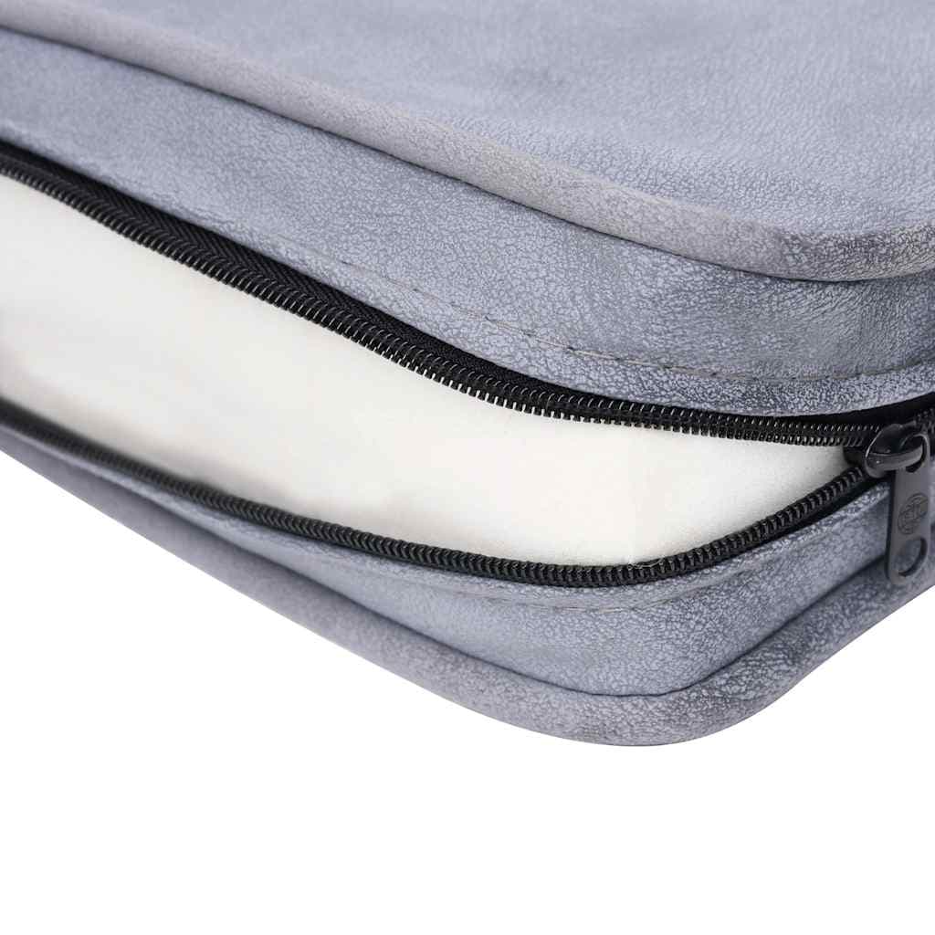 Divano per Cani Grigio 57x34x36 cm in Peluche — miniatura 8 di 11