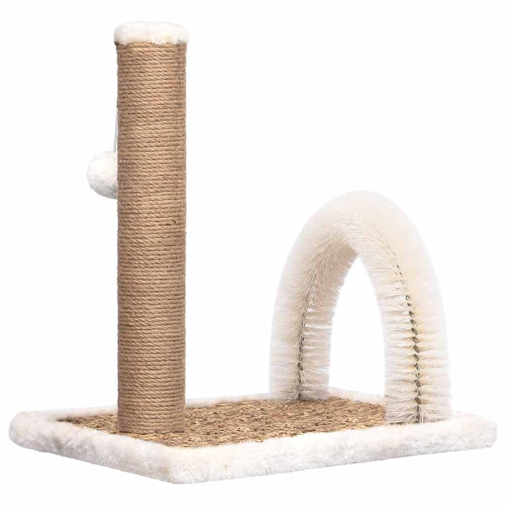Albero per Gatti con Spazzola ad Arco e Palo Tiragraffi — miniatura 3 di 6