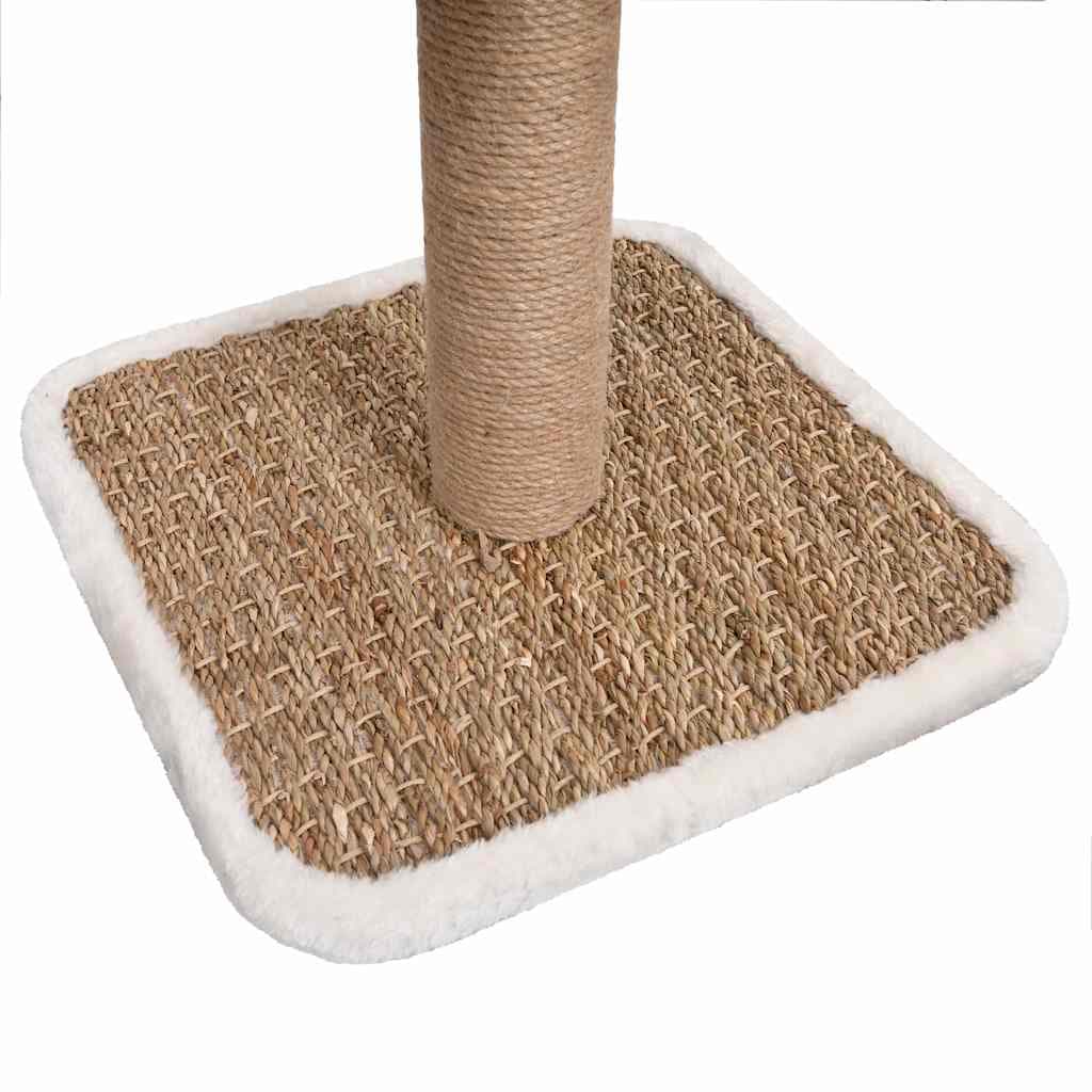Albero per Gatti con Tunnel in Alto e Giocattolo 56cm in Giunco — miniatura 4 di 5