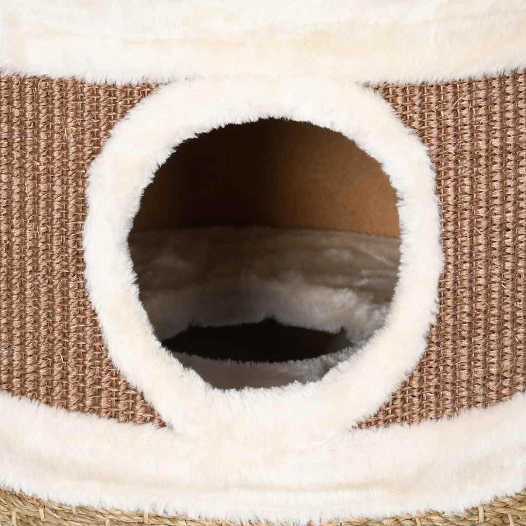 Tiragraffi a Forma di Barile 60 cm in Giunco — miniatura 4 di 6