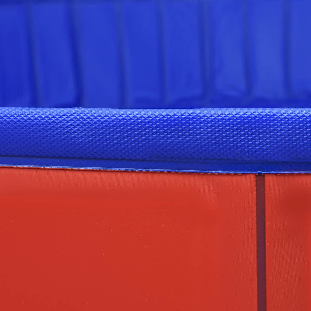 Piscina per Cani Pieghevole Rossa 300x40 cm in PVC — foto 4 di 8