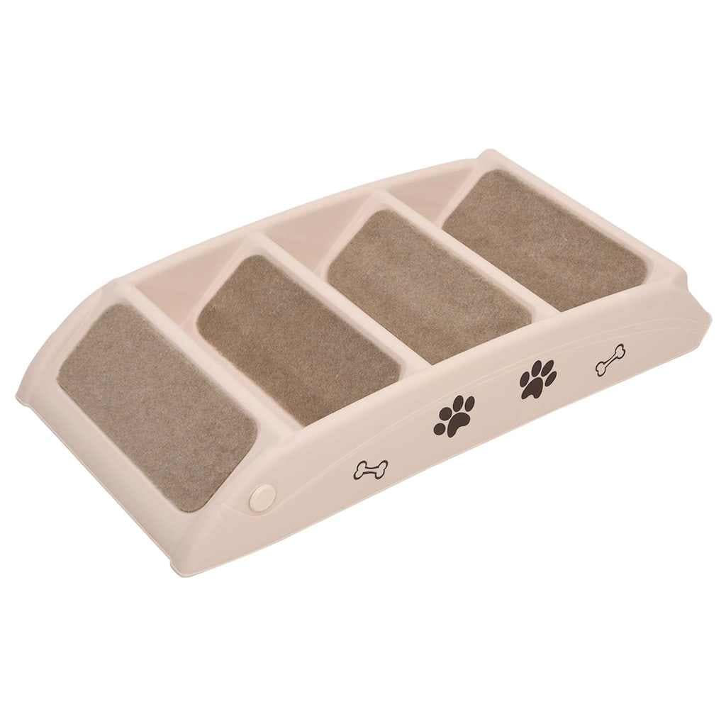 Scala Pieghevole per Cani Crema 62x40x49,5 cm — miniatura 5 di 8
