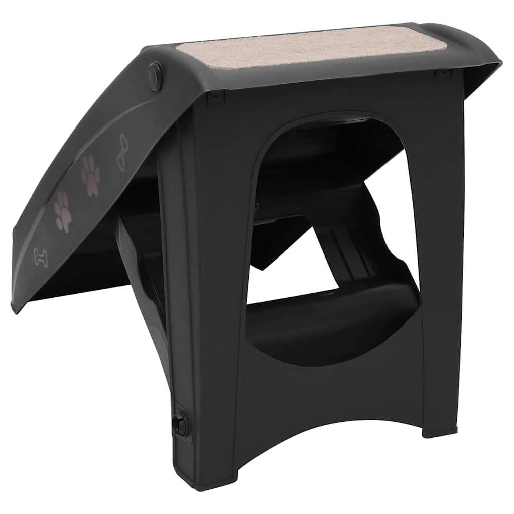 Scala Pieghevole per Cani Nera 62x40x49,5 cm — miniatura 4 di 8