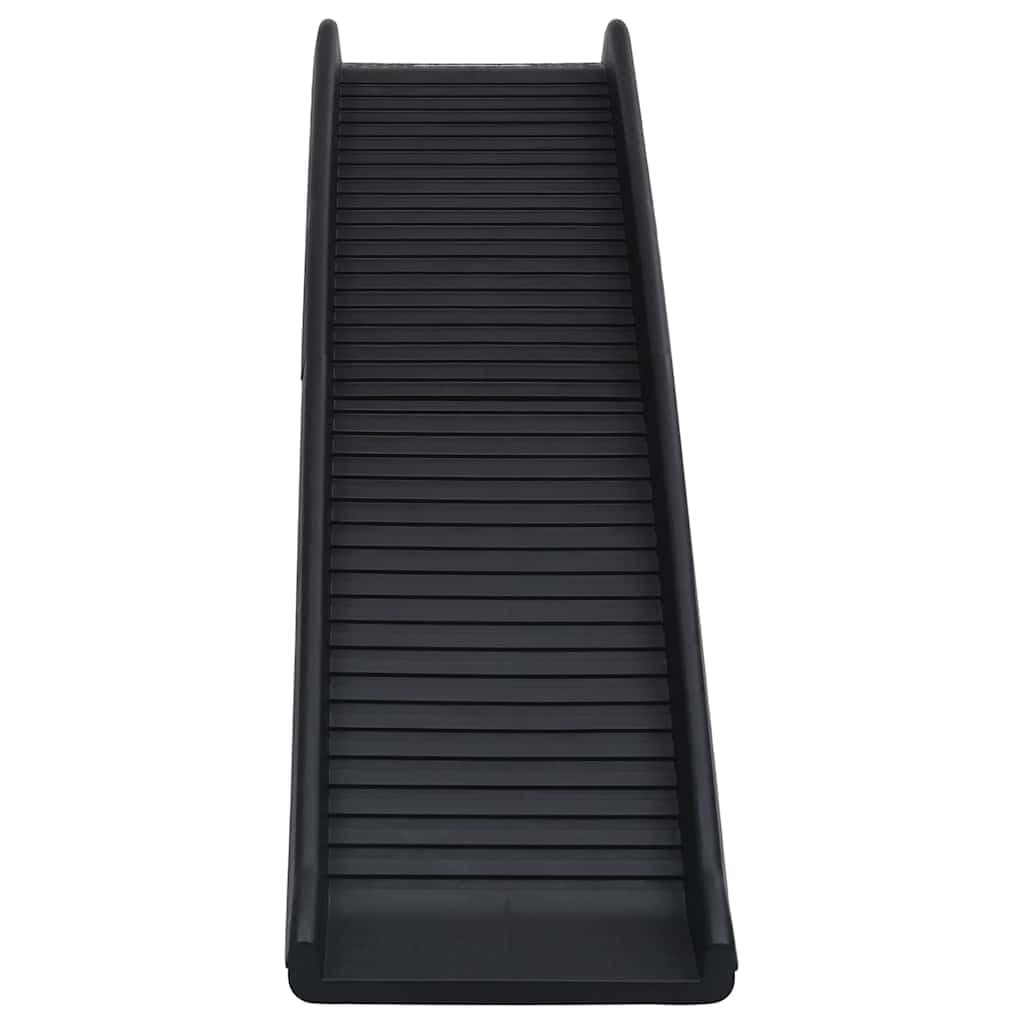 Rampa per Cani Pieghevole Nera 155,5x40x15,5 cm — miniatura 3 di 7