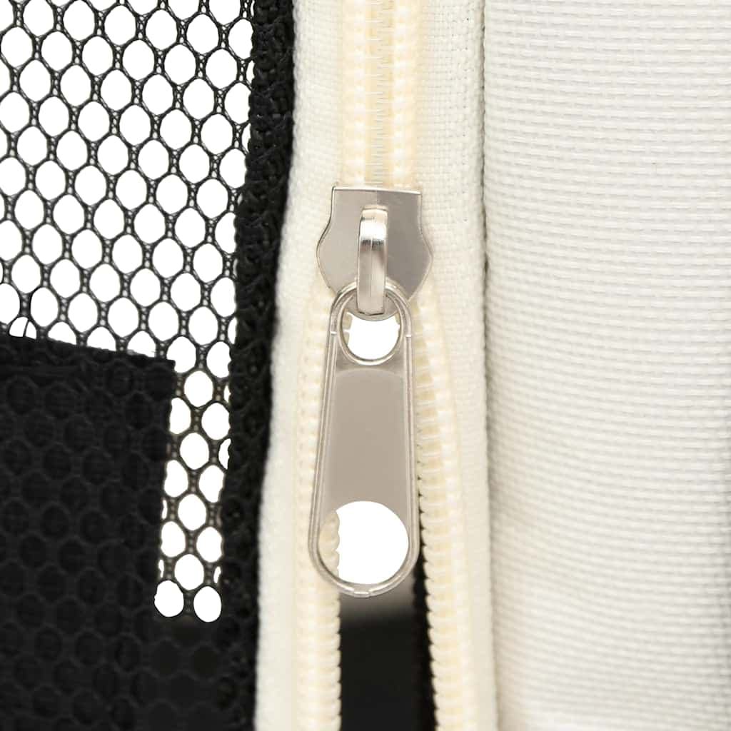Box per Cani Pieghevole con Borsa Trasporto Nero 145x145x61 cm — foto 7 di 12