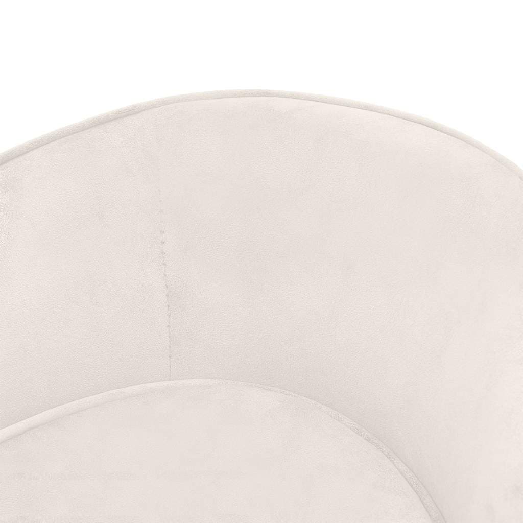 Divano per Cani Crema 69x49x40 cm in Peluche — foto 6 di 8