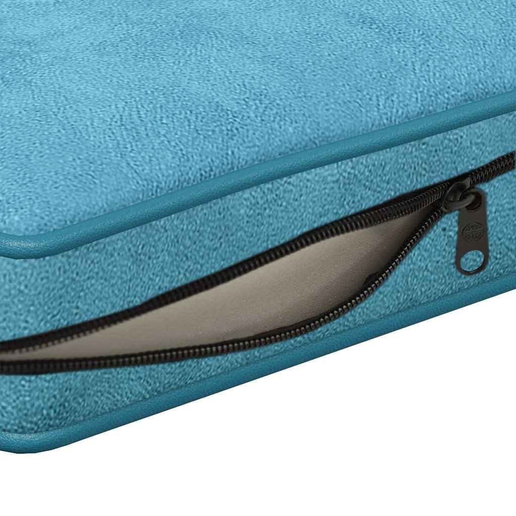 Divano per Cani Turchese 72x45x30 cm in Peluche — miniatura 9 di 12