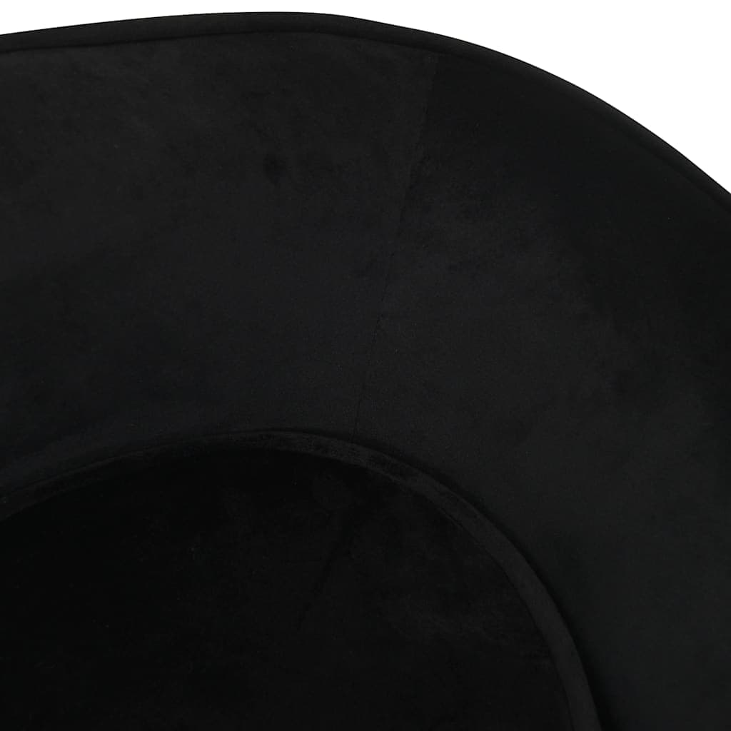 Divano per Cani Nero 67x47x36 cm in Peluche — miniatura 4 di 6