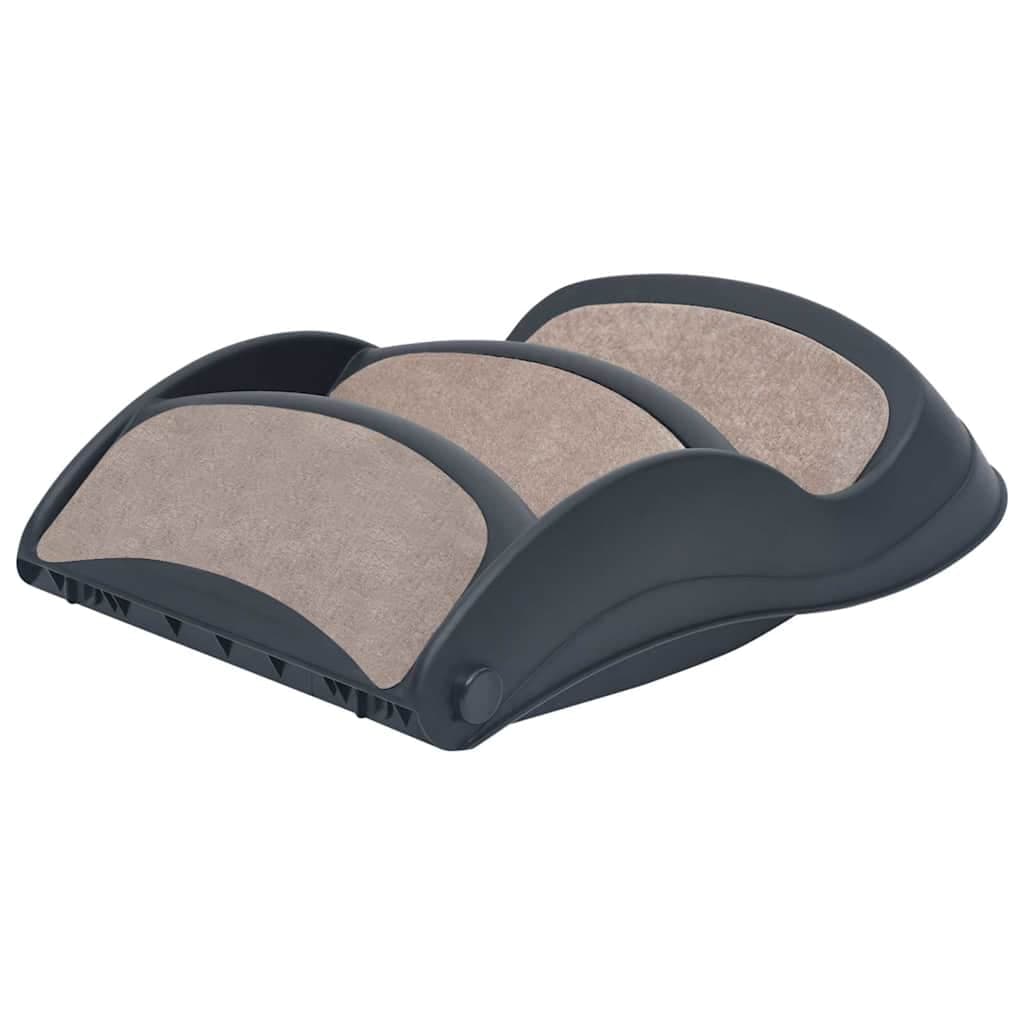 Scala per Cani Pieghevole con 3 Gradini Grigio Scuro — miniatura 5 di 8