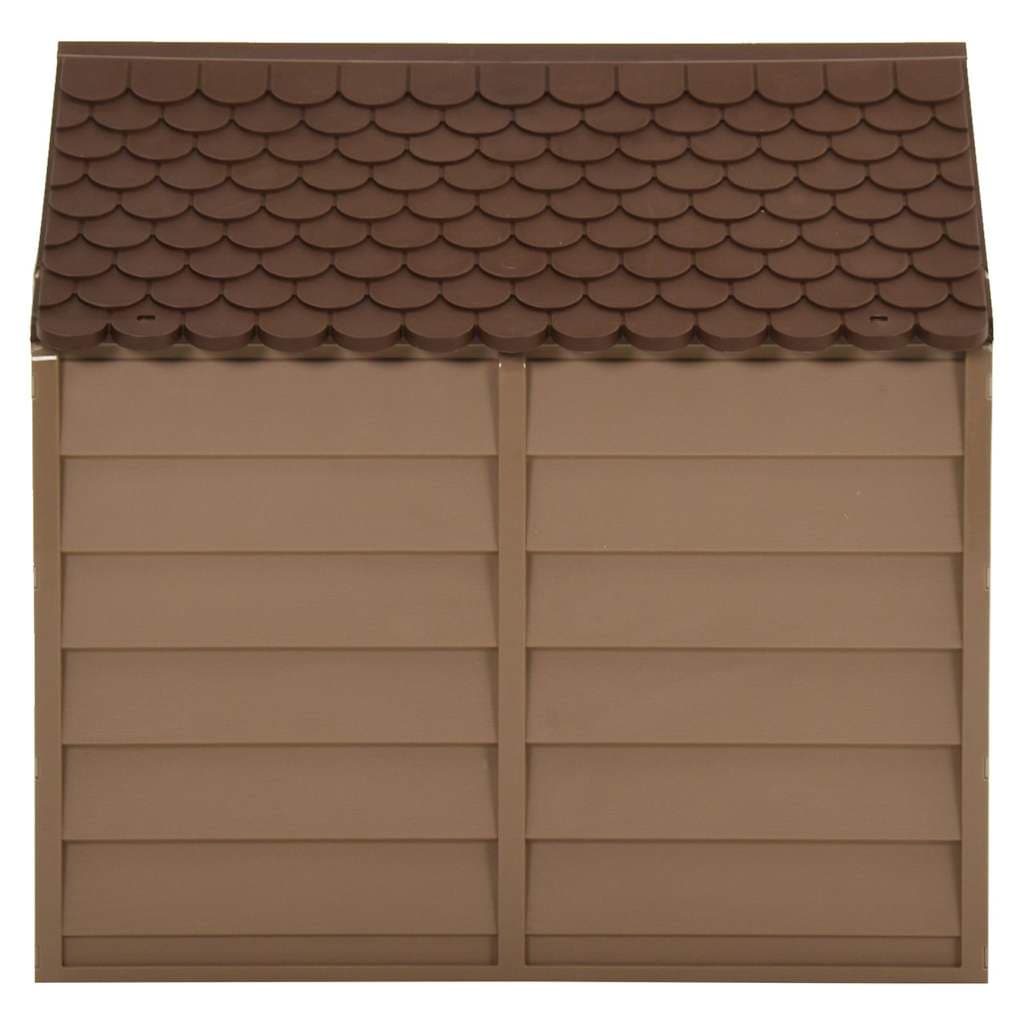 Cuccia per Cani Marrone 71x71,5x68 cm in PP — miniatura 2 di 5
