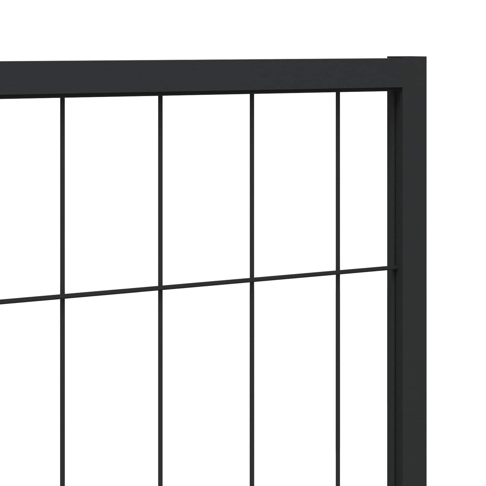 Gabbia per animali senza porta Nero 300 x 100 x 70 cm Acciaio — miniatura 5 di 6