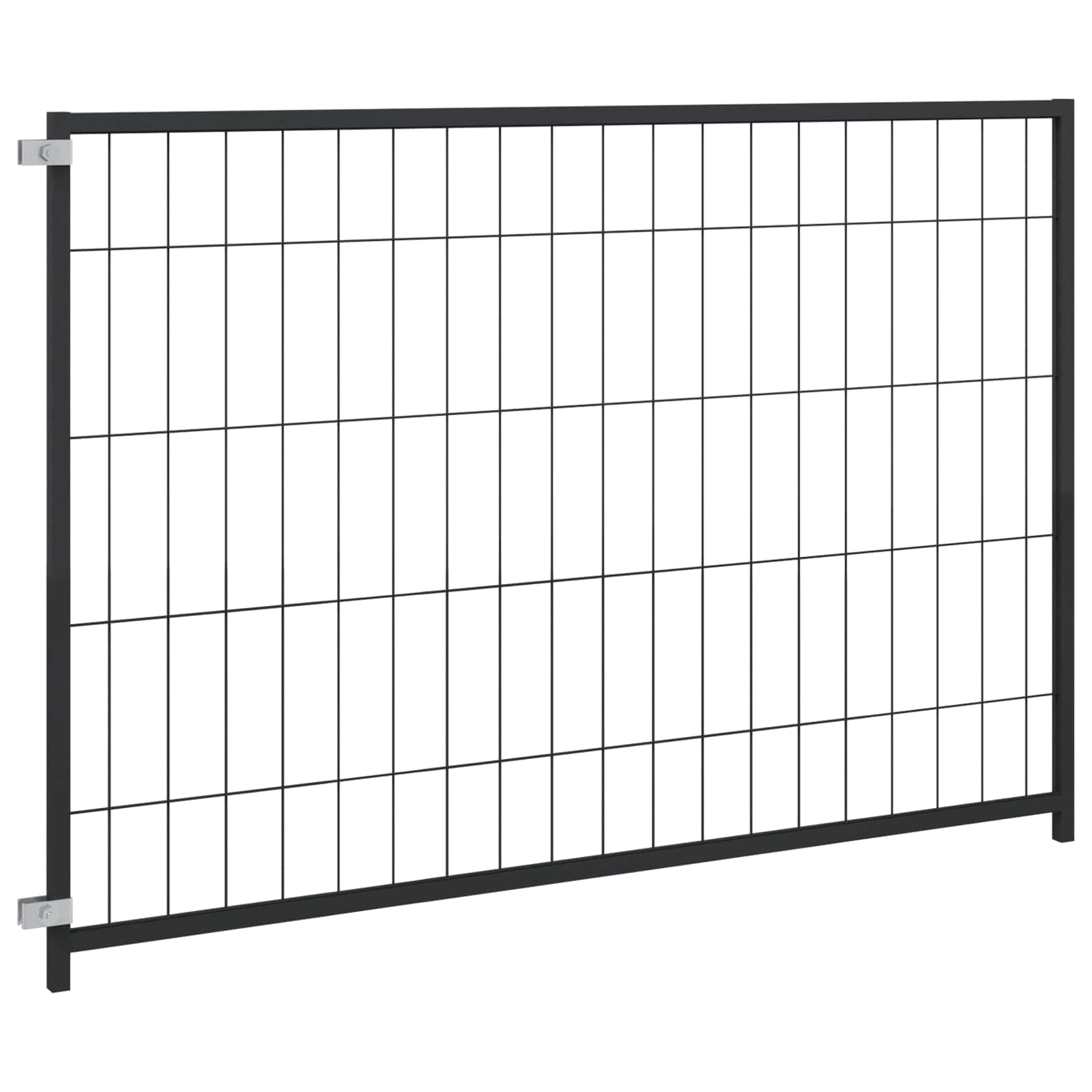 Gabbia per animali senza porta Nero 300 x 100 x 70 cm Acciaio — miniatura 2 di 6