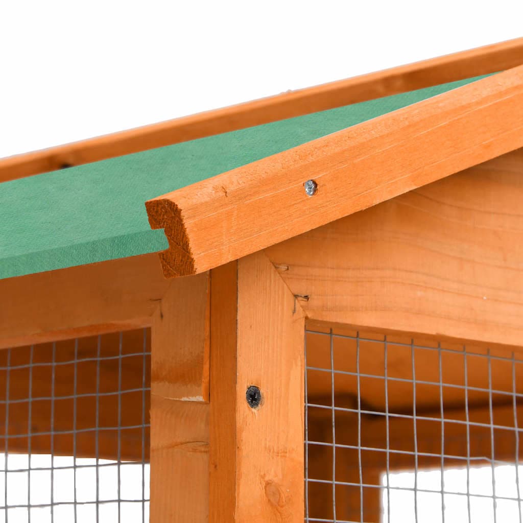 Gabbia per Uccelli 68x62x166 cm in Legno di Abete — miniatura 4 di 7