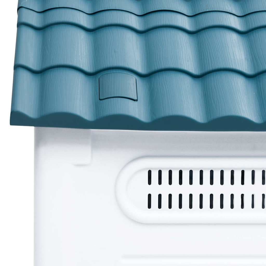 Casetta per Cani Blu 57x68x66 cm in Polipropilene — miniatura 3 di 6