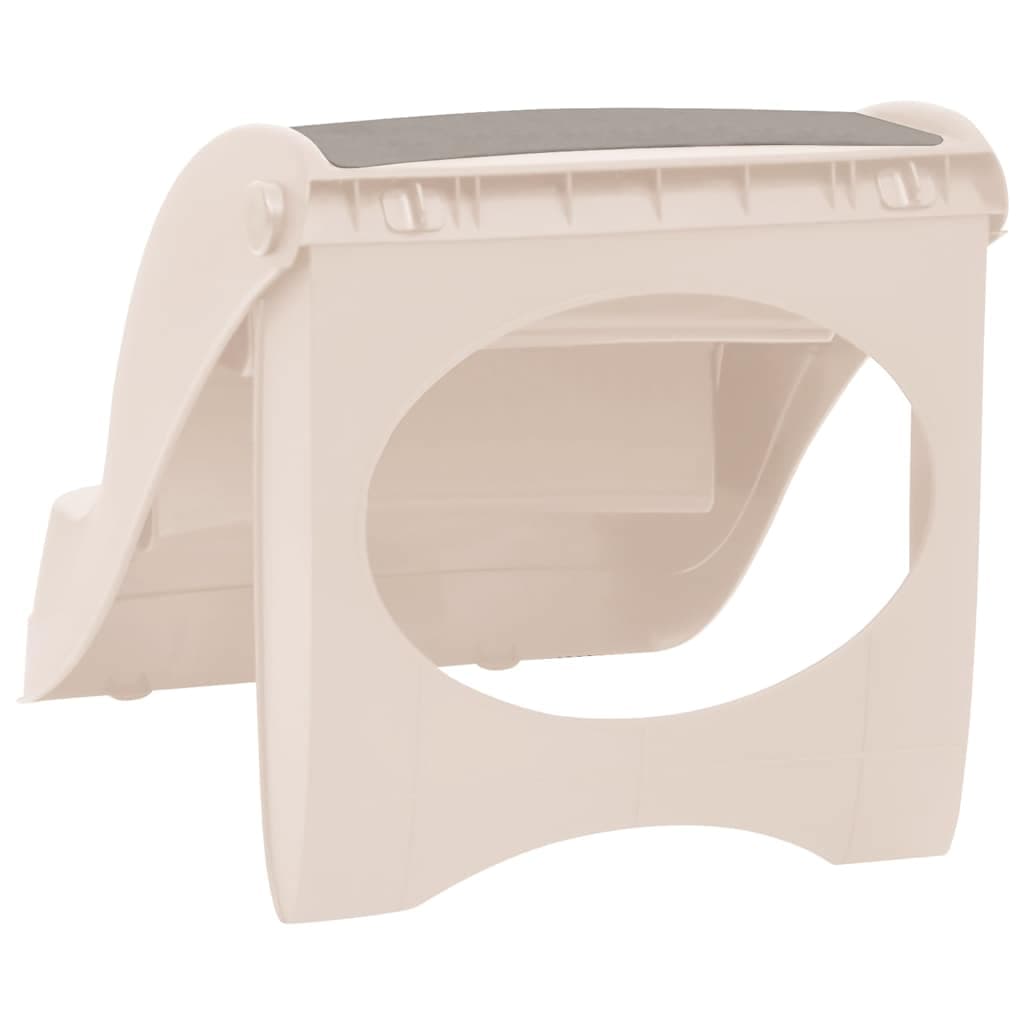 Scala per Cani Pieghevole con 3 Gradini 50x38x38 cm in Plastica — miniatura 4 di 8