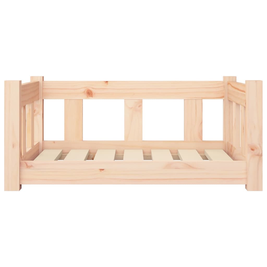 Cuccia per Cani 65,5x50,5x28 cm in Legno Massello di Pino — miniatura 3 di 8