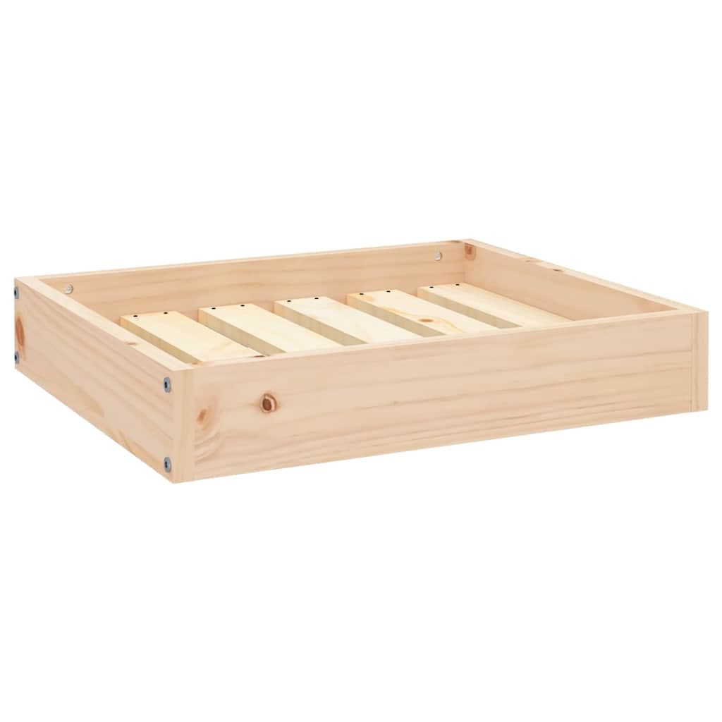 Cuccia per Cani 51,5x44x9 cm in Legno Massello di Pino — miniatura 2 di 8