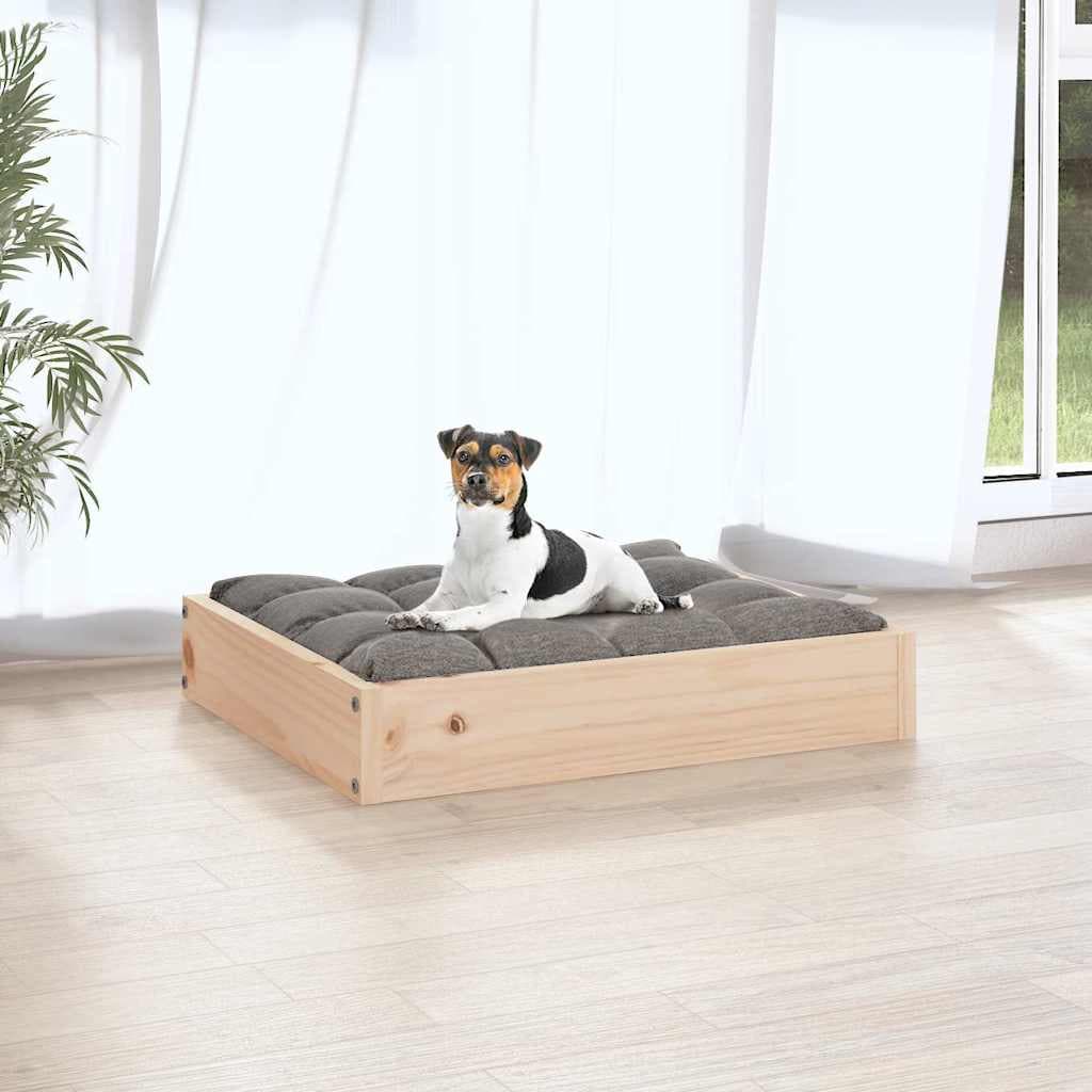 Cuccia per Cani 51,5x44x9 cm in Legno Massello di Pino — miniatura 3 di 8